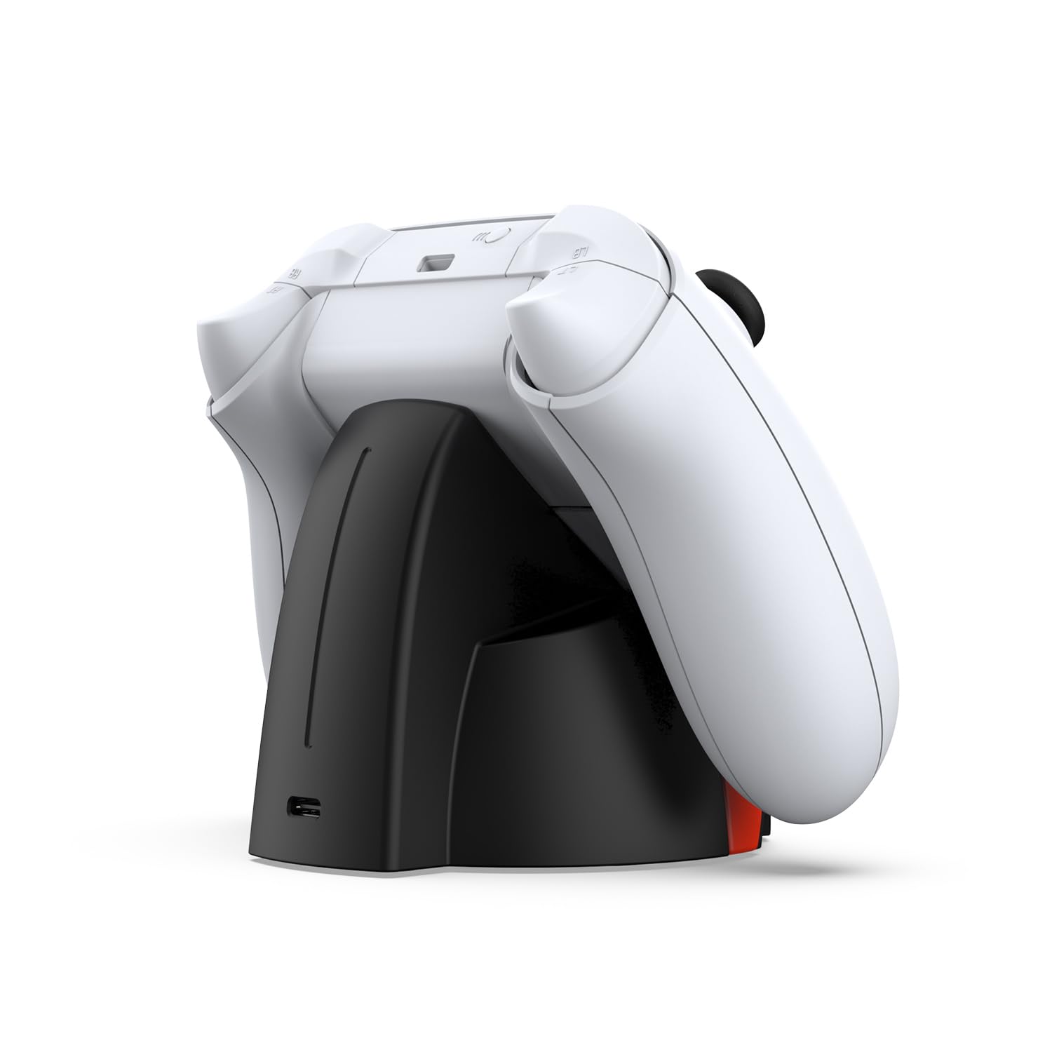 Stazione di ricarica impugnatura per Xbox SeriesX/S, supporto di ricarica wireless controller per Xbox SeriesX/S con batterie ricaricabili da 4800mWh Dock di ricarica singolo