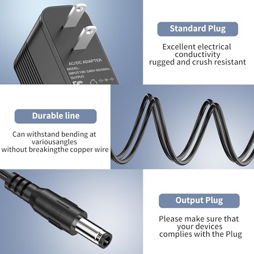 Charger for 22.2V Battery Cordless Vacuum Cleaner, 26V Adapter Compatible with NADALY A13 ME02, VersLife S7 Plus 22.2V Lithium Ion Battery Cordless Stick Vacuum Cleaner Replacement Charger by JALOSOFO - Used condition - Image 6