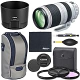 Canon EF 100-400mm f/4.5-5.6L is II USM Lens (9524B002) + Bundle Package Kit - International Version...