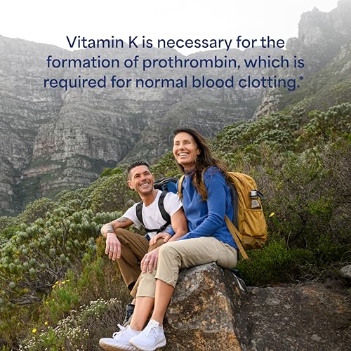 Puritan's Pride Premium Vitamin K 100mcg, 100 Tablets - Image 4