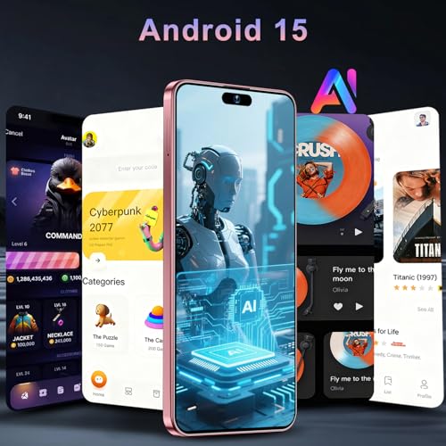 Image of 17PROMA X Smartphone: Snapdragon 8 Gen 3, 12GB RAM + 512GB Storage, 7000mAh Battery, 6.99-inch Display, 68MP+108MP Camera, Android 15, 5G, Dual SIM - Superior OS Outperforms Competitors (Burgundy)