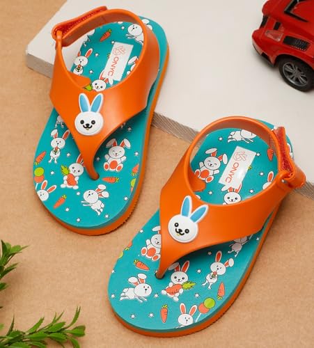 Image of ONYC Flip Flop Slippers for Baby Girl and Baby Boy, Indoor and Outdoor Slipper for Kids with Strap