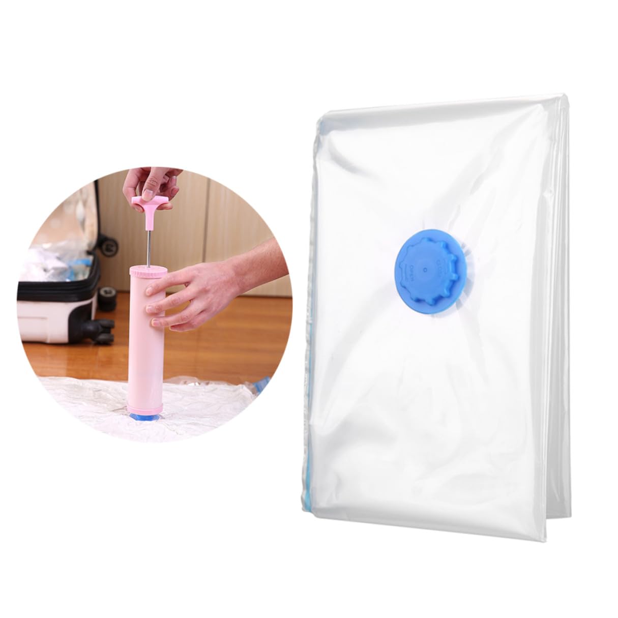 Bolsa de Compresión al Vacío 10 Piezas 70x100 Cm para Ropa