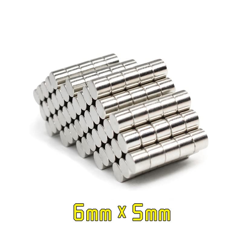 20/50/100/150/200/300PCS 6x5 mm Disc Rare Earth Neodymium 6x5mm Small Round Search 6 * 5 mm Magnets(50PCS)