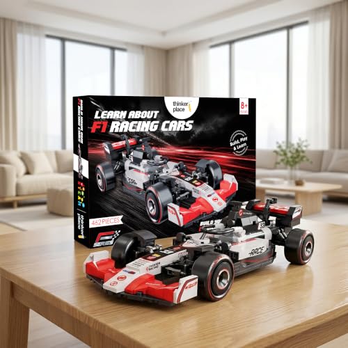 Image of Meteor F1 Race Car Building Block Toy Set for 7+ (462 Pcs)