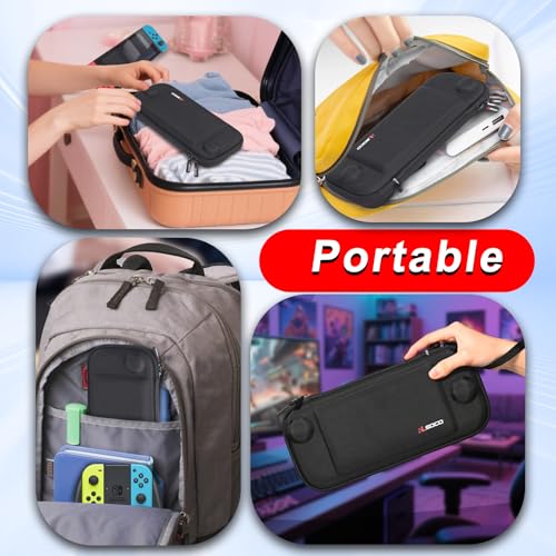 Image of RLSOCO Carrying Case for Nintendo Switch 2 Game Console with 8 Game Card Slots - Black (Case Only)