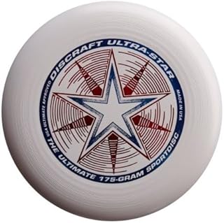 Discraft Ultra-Star Ultimate Frisbee 175 Gram Championship Sportdiscs-White