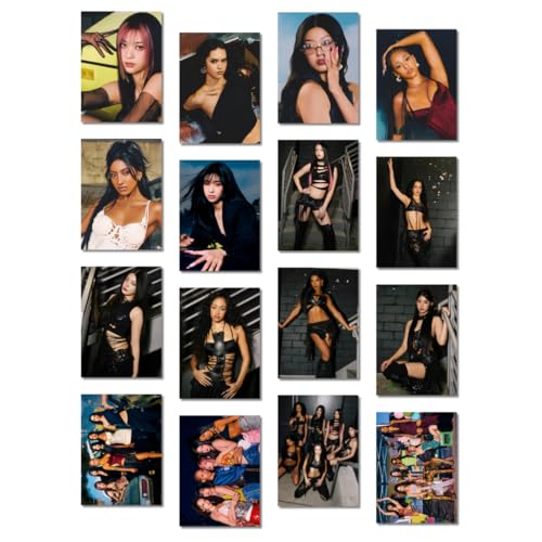 Image of Katseye Photocards Pack of 16 (8 x 11 cm) | Katseye Photocards | Katseye Posters | Pinterest Wall Posters | K-Pop Posters | K-Pop | Wall Prints for Room | For Gifting | For Birthday | For EYEKONS (Pack of 16)