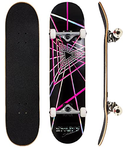 Skateboard Enuff Futurism Noir 8" pour adultes et ados passionnés