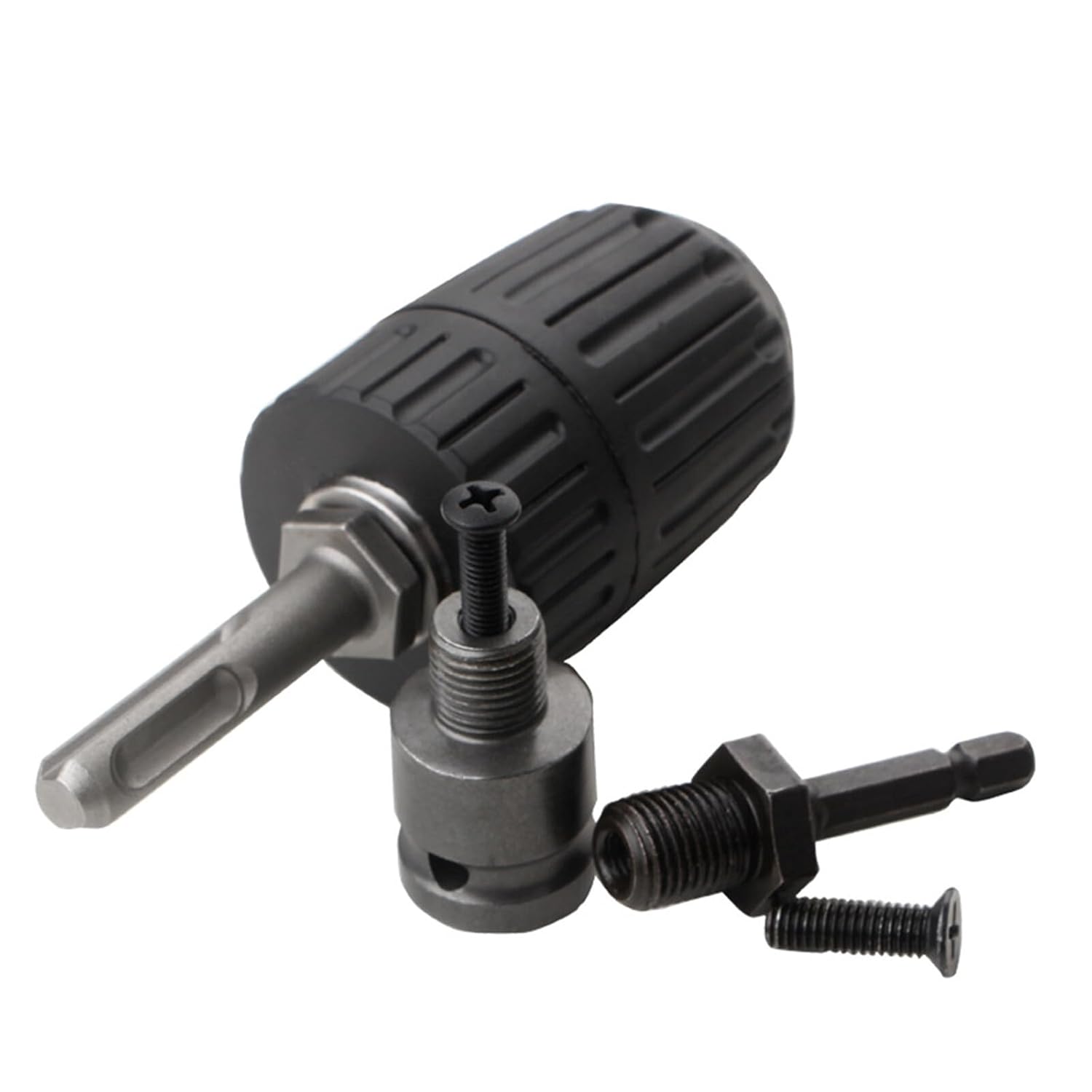 1 Set Rotary Hammer Wrench Adapter Kits 2-1 m Keyless Drill Chuck Accessories