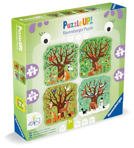 3 Puzzle Up! : Les quatre saisons Ravensburger France - vue 5