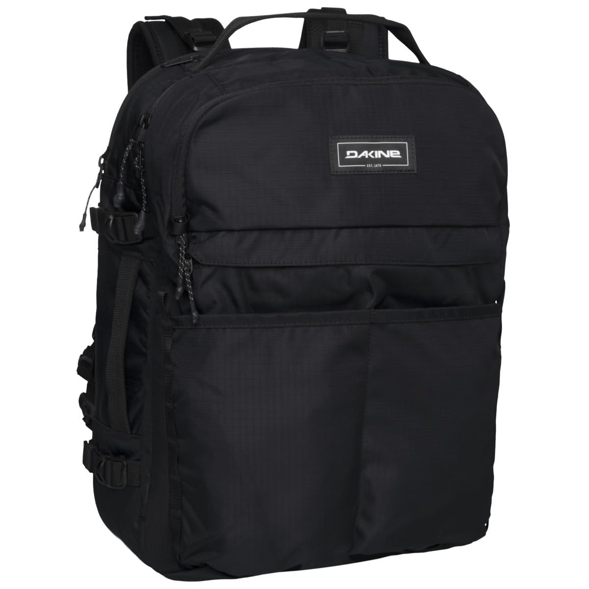 Dakine Split Adventure 38L Wochenendreise-Pack, Schwarzer Ripstop, 28L, Split Adventure Rucksack, 28 l