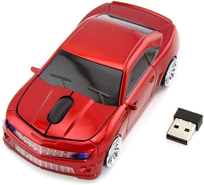 Amazon.com: FOSA 2.4GHz Mouse Cool 3D Sport Car Shape Optical Mice ...