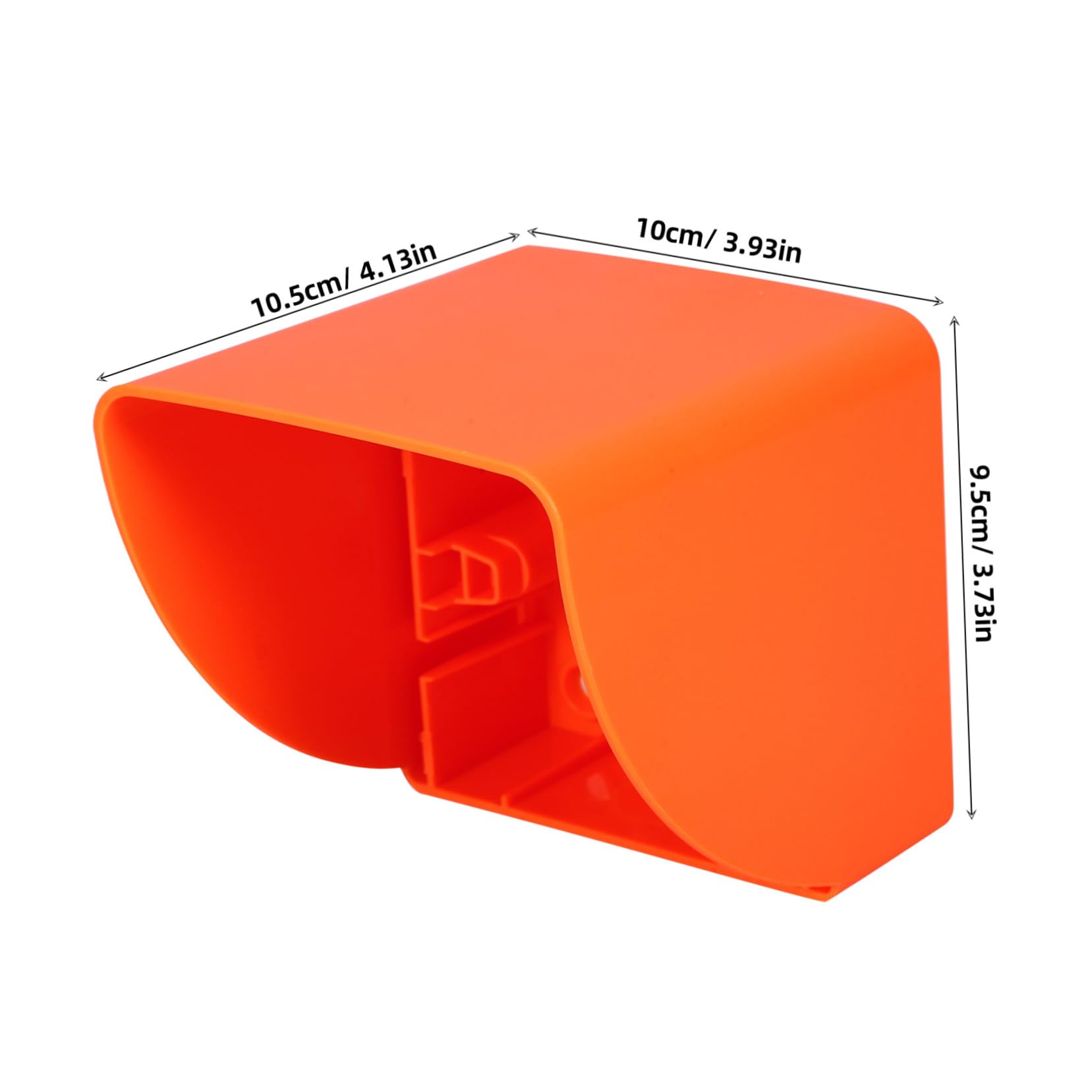 KALLORY 2Pcs Weatherproof Electrical Outlet Cover for Outdoor Charger Stylish and Durable Rainproof Protection for Modern Charging Stations Resistant to Weathering