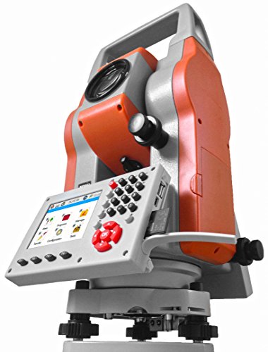 Windows CE 2" Reflectorless Manual Total Station Dual Axis and Color-Screen