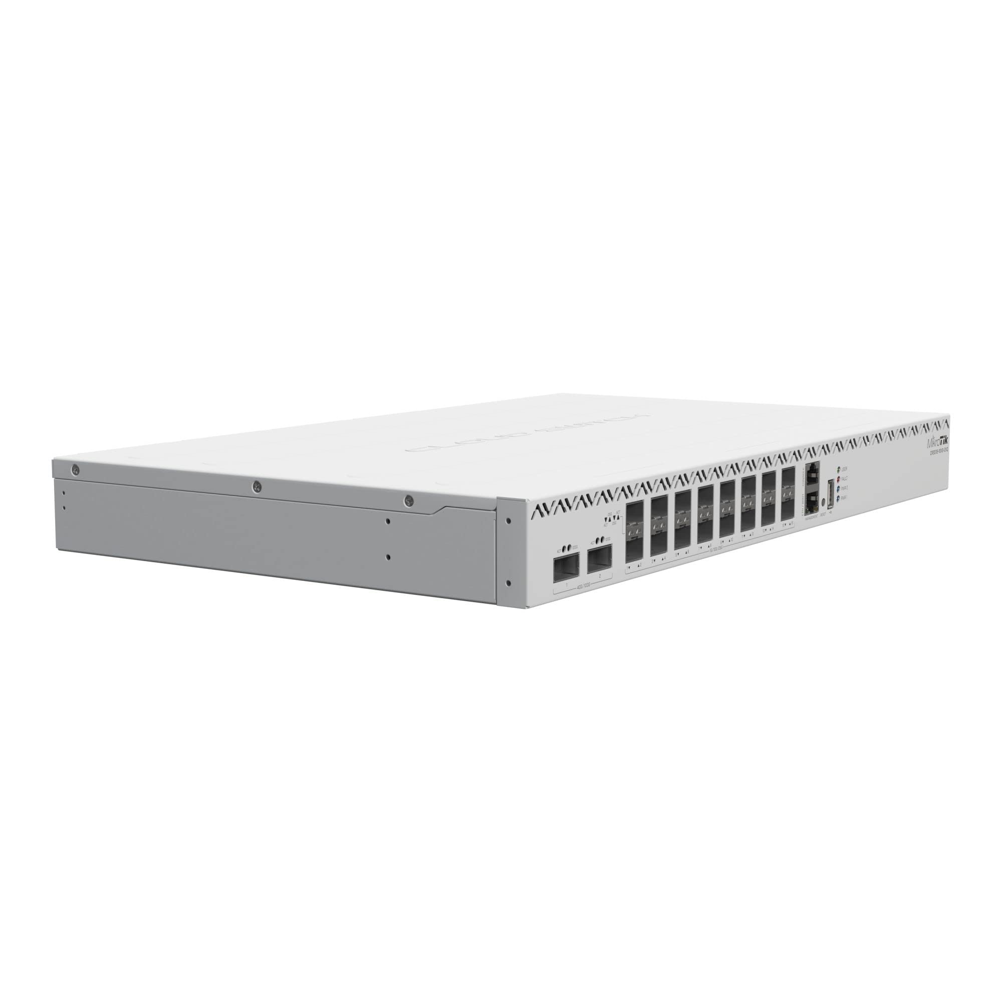 Mikrotik Crs518-16xS-2xQ-Rm Switch Di Rete Gestito Fast Ethernet [10/100] (mikrotik Crs518 Enterprise 100 Gigabit Network Switch - Crs518-16xS-2xQ-Rm)