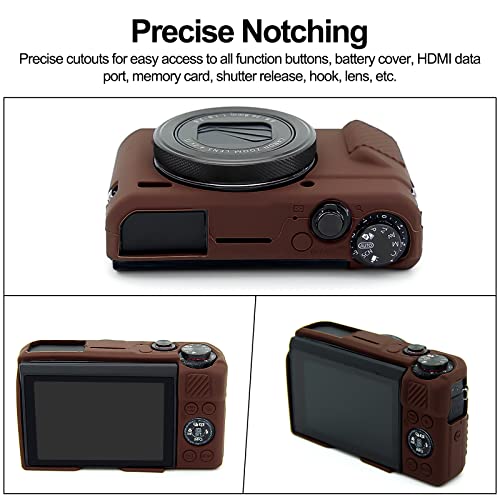 Funda de silicona Easy Hood para Canon G7X Mark II miniatura 5