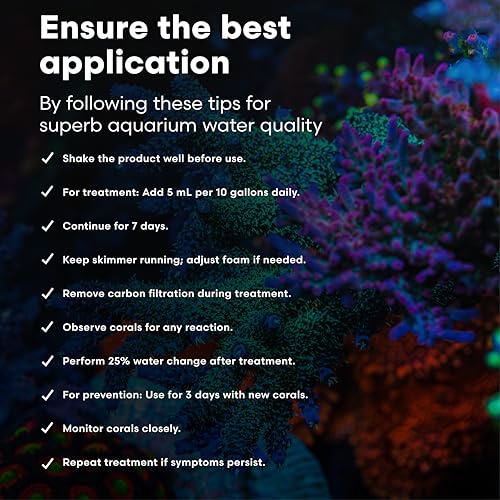Image of Brightwell Aquatics Koral Recover - Botanical Coral Remedy for SPS, LPS & Soft Corals - Supports Tissue Healing, Disease Recovery & Immune Health - Safe for Reef Aquariums, 125 ml