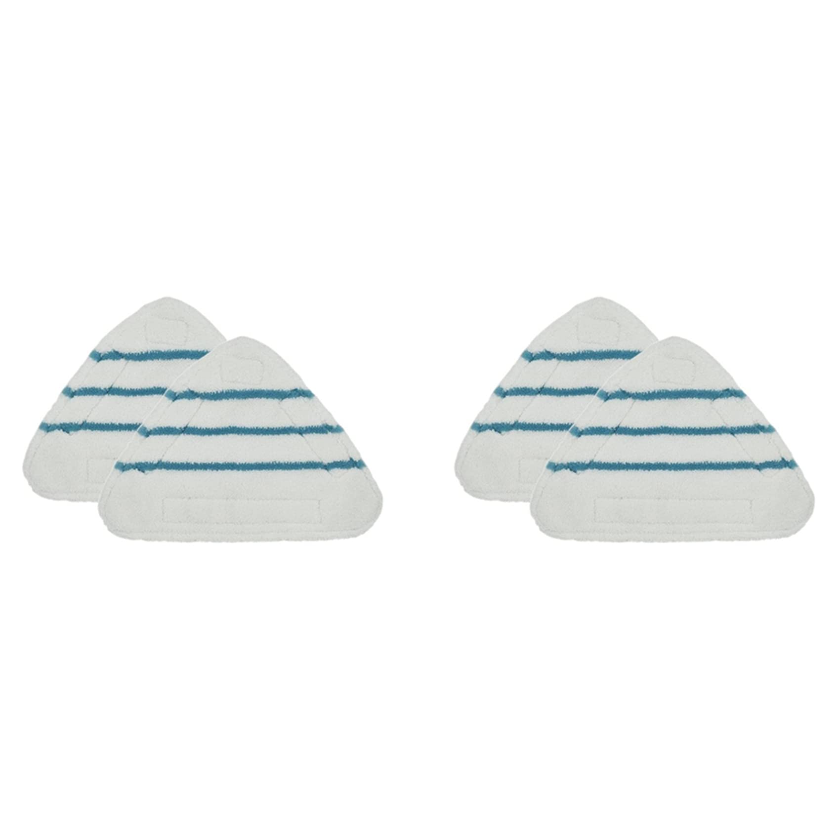 Hndhbfgrt 4Pcs Steam Mop Replacement Pads Triangle Washable Cloth Microfiber Steam Mop Pads Mop Head Pad Steam Mop Replacement