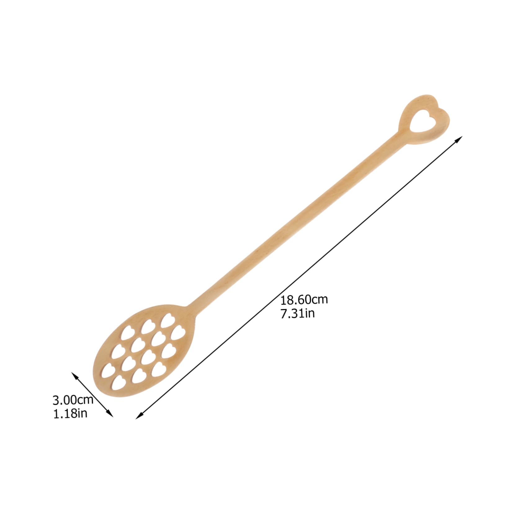 CIYODO 4pcs Honey Stick Honey Stirring Sticks Honey Dipper Stick Honey Mixing Stick Honey Stirring Spoons Chocolate Stirrers Honey Wand Honeycomb Stir Rods Long Handle Honey Spoons Wooden