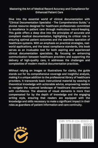 Clinical Documentation Specialist - The Comprehensive Guide