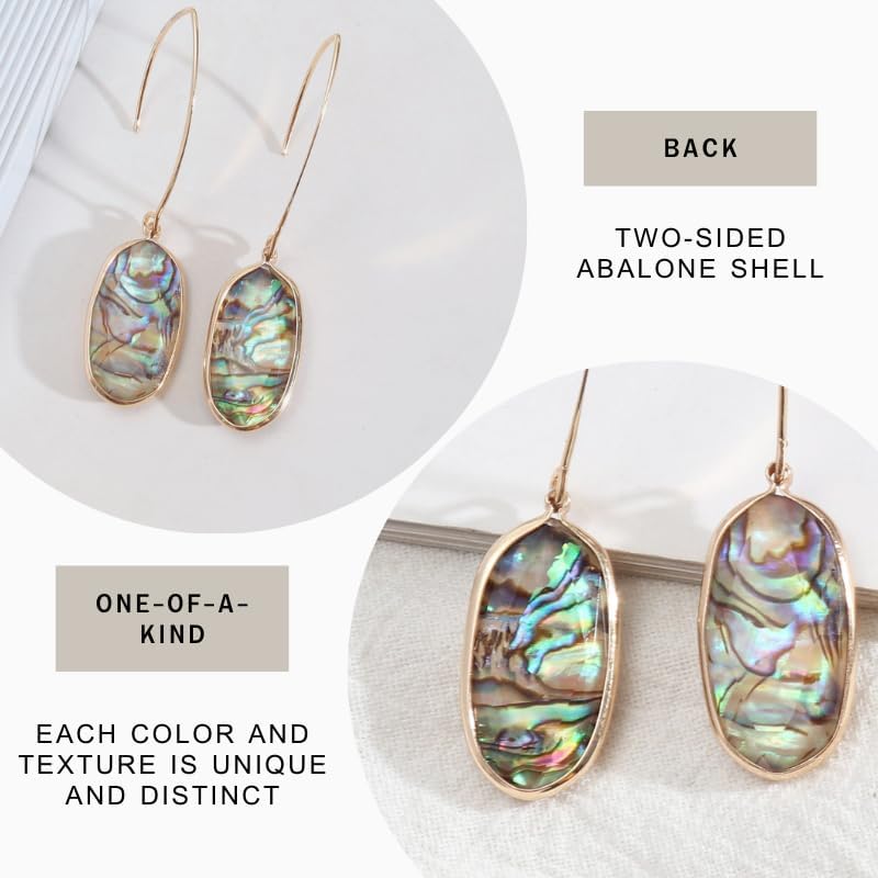 Handcrafted Shell Earrings - Exquisite, Fashionable, and Unique - Image 3