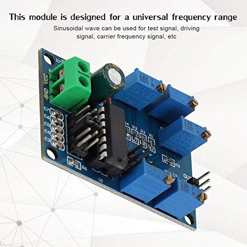 Image of Ciglow ICL8038 Medium /Low Frequency Sine /Triangular /Rectangular Signal Generator Module with Multi-Waveform Output