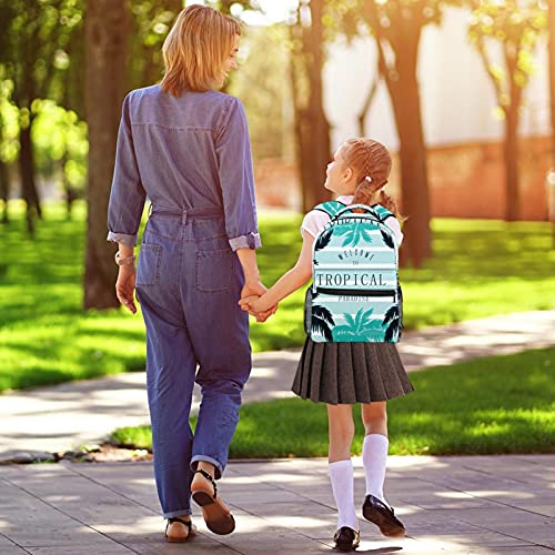 Sac à dos école primaire tropical pour des journées scolaires légères