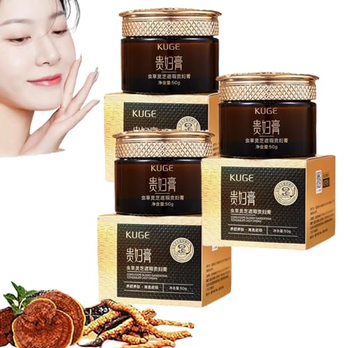 効果的な冬虫夏草コンシーラー 光沢のある霊芝 保湿 レディフェイスクリーム 滑らかにする 毛穴を目立たなくするクリーム 秋冬