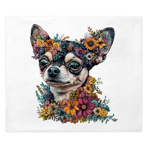 CafePress Chihuahua King Duvet Cover, Printed Comforter Cover, Unique Bedding