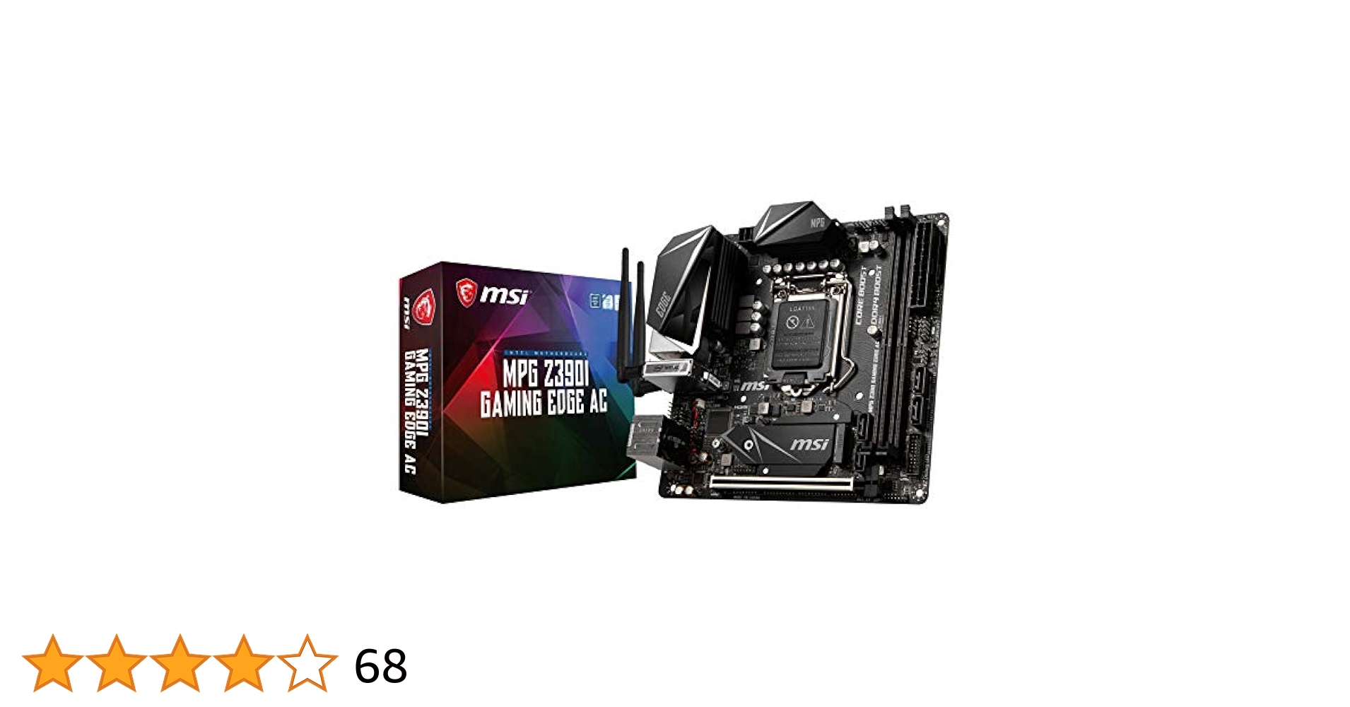 Amazon | MSI MPG Z390IゲームエッジAC LGA1151（Intel 8th