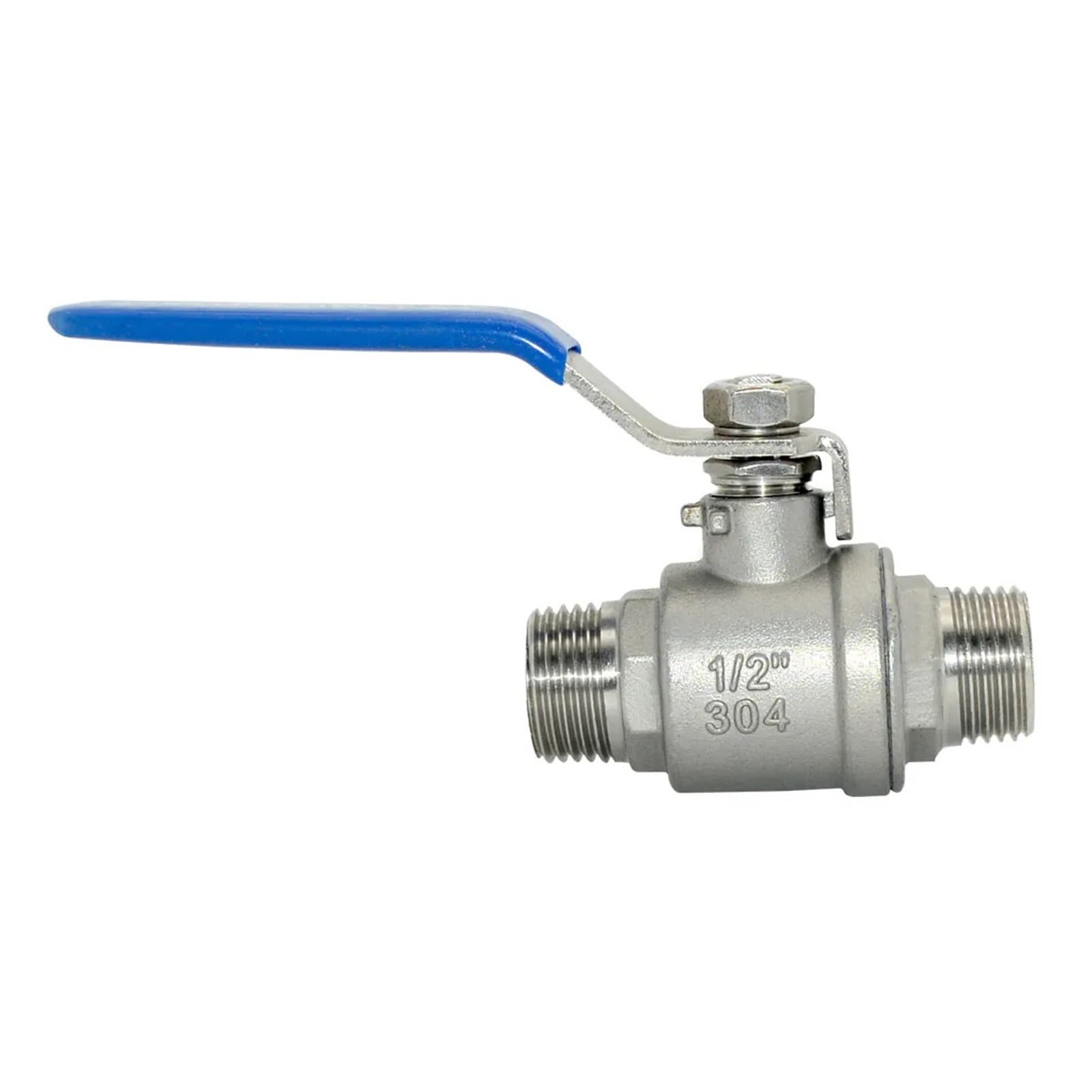 1 Uds 304 válvula de bola 2P acero inoxidable 1/4 3/8 1/2 "3/4" "2" BSP adaptador instalación del interruptor aceite Gas agua rosca macho y hembra(2")