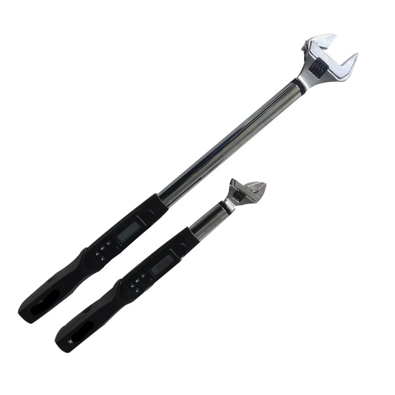 Llave dinamométrica digital, ajuste de moleteado de mandíbula móvil, llave de extremo abierto, tipo de sujeción, llave dinamométrica digital, boca abierta, 5-27 mm, herramienta de