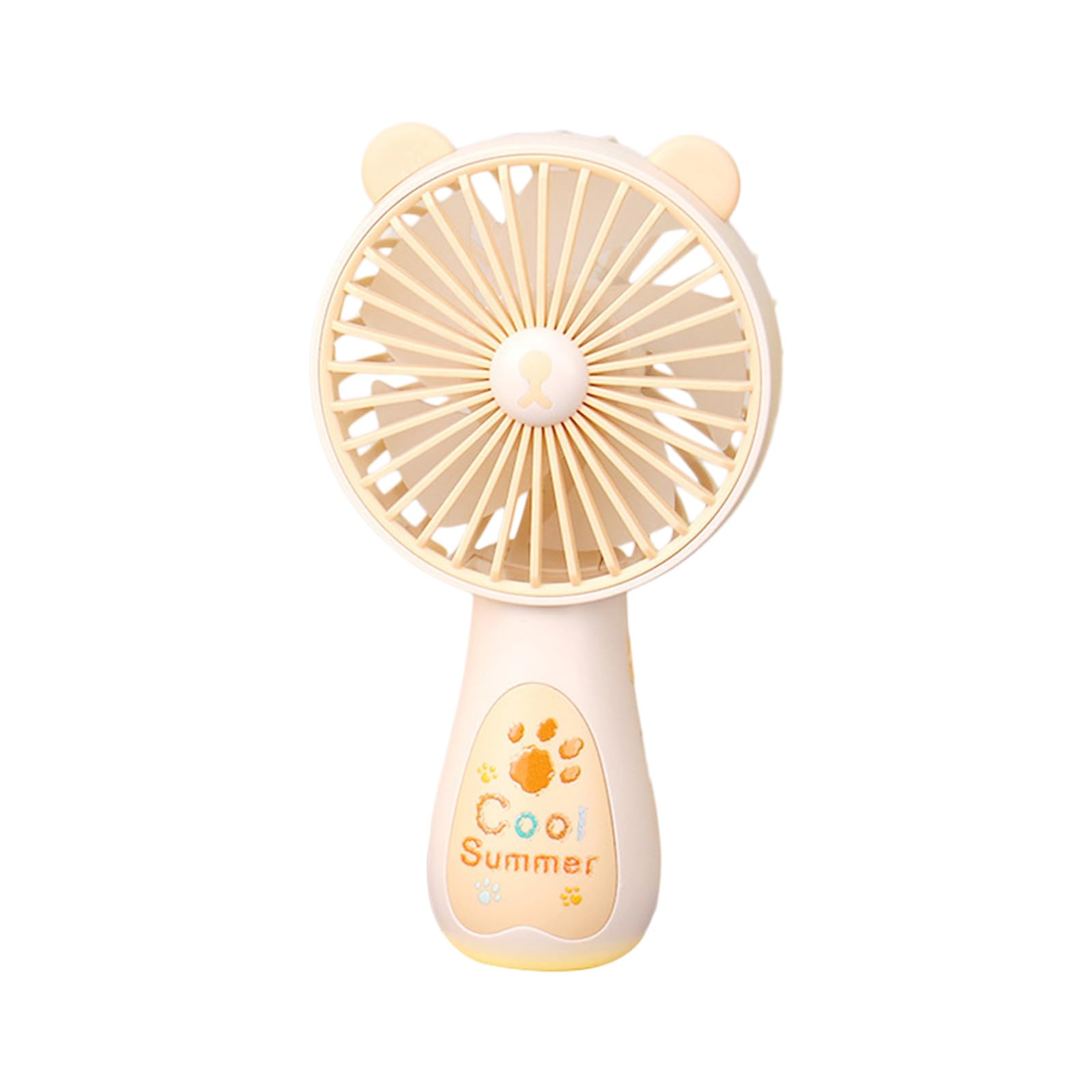 FROMCEO Handheld Fan Rechargeable Air Blower 3 Speed Adjustable Cooling Fan for Travel Outdoor Industrial Use Portable Small