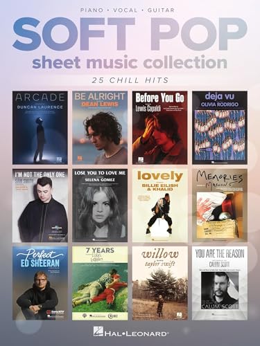 Soft Pop - Sheet Music Collection for Piano/Vocal/Guitar | Contemporary