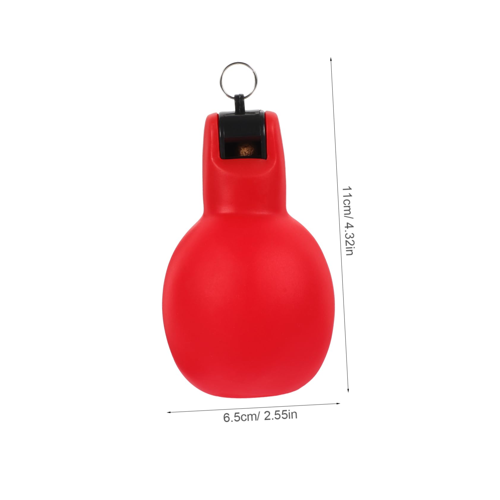 BESPORTBLE Sifflet Extérieur Sifflet pour Les Enseignants Sifflets Sifflet De Randonnée Coup De Sifflet pour Les Entraîneurs Sifflet Multifonction Sifflet pour Le Camping PVC Rouge