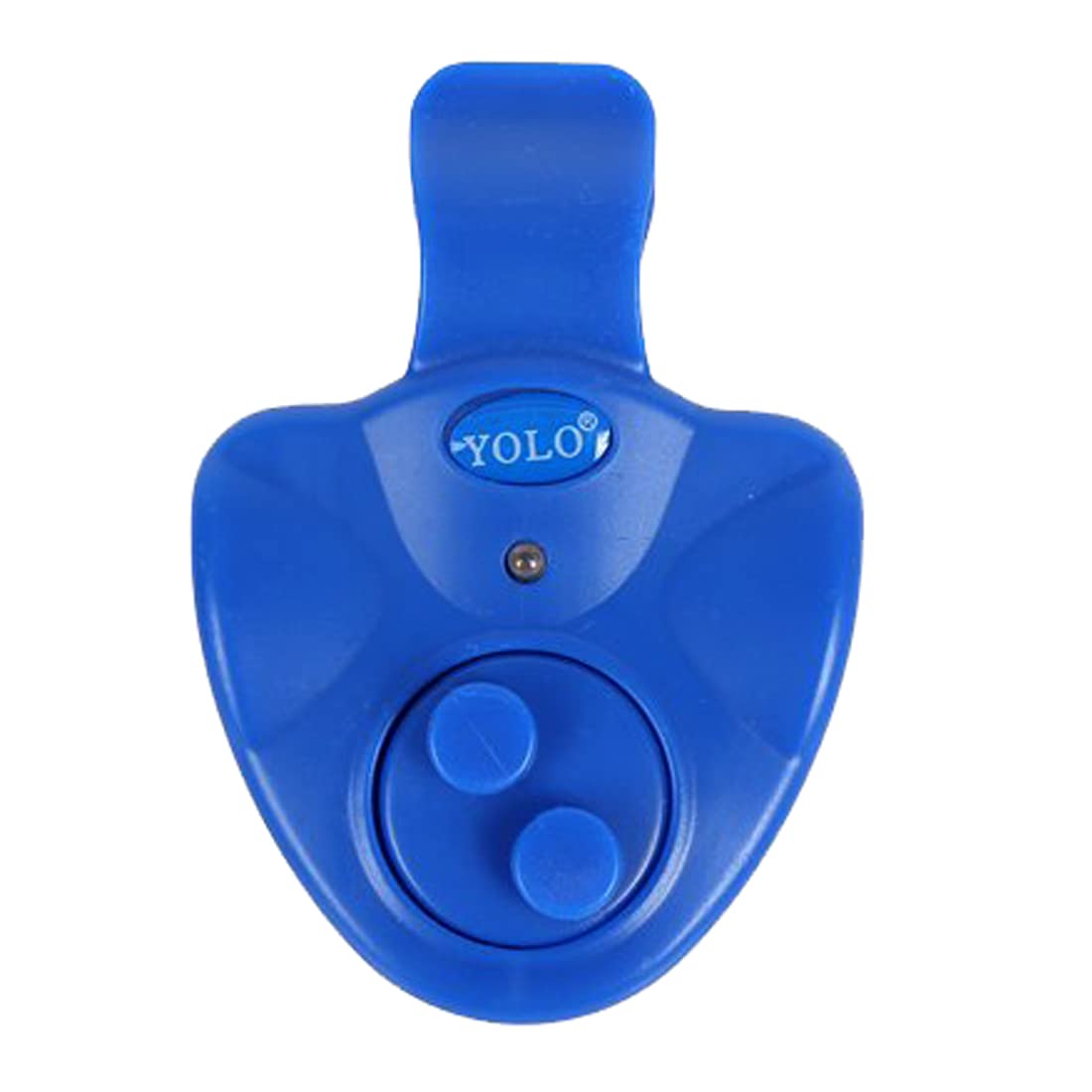 Hunting Hobby® Fish Rod Bite Alarm with LED Lights (Blue) Fishing Bells for Rods