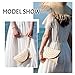 KUANG! Straw Shoulder Bag for Women Woven Purse Beach Envelope Clutch Straw Wallet Crossbody Bag