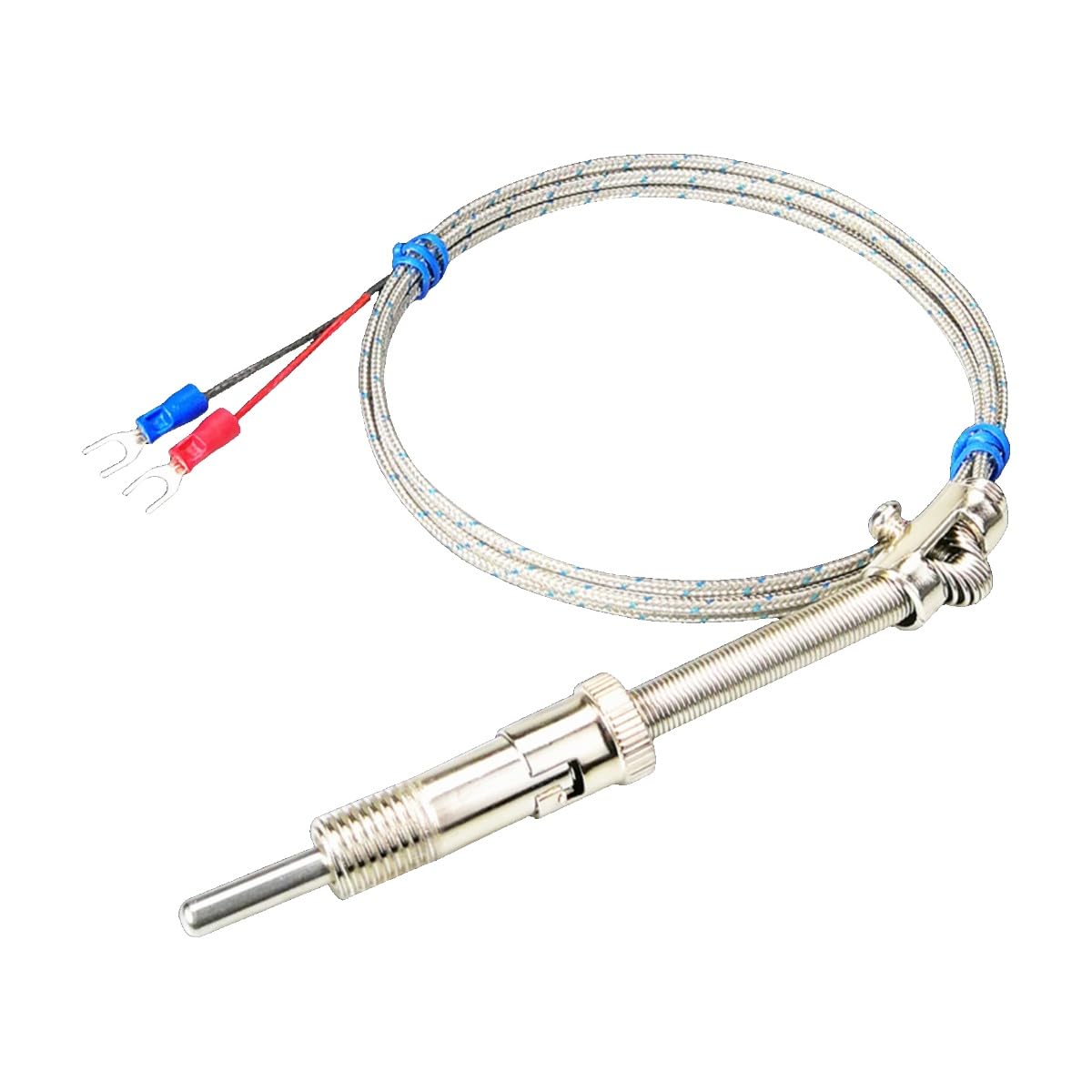 Thermocouple K type 12m à ressort de compression pour mesure précise - 2
