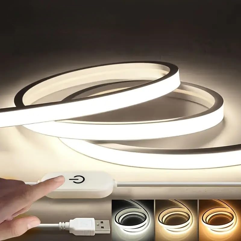 Tira de Luz LED Neón Flexible de 5 metros USB con Control Táctil miniatura 6