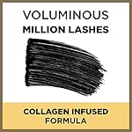 L’Oreal Paris Makeup Voluminous Million Lashes Mascara, Volumizing Collagen Infused Eye Makeup, Amplifying Mascara Brush, Washable, Black, 0.32 Fl Oz., 1 Count - Image 3