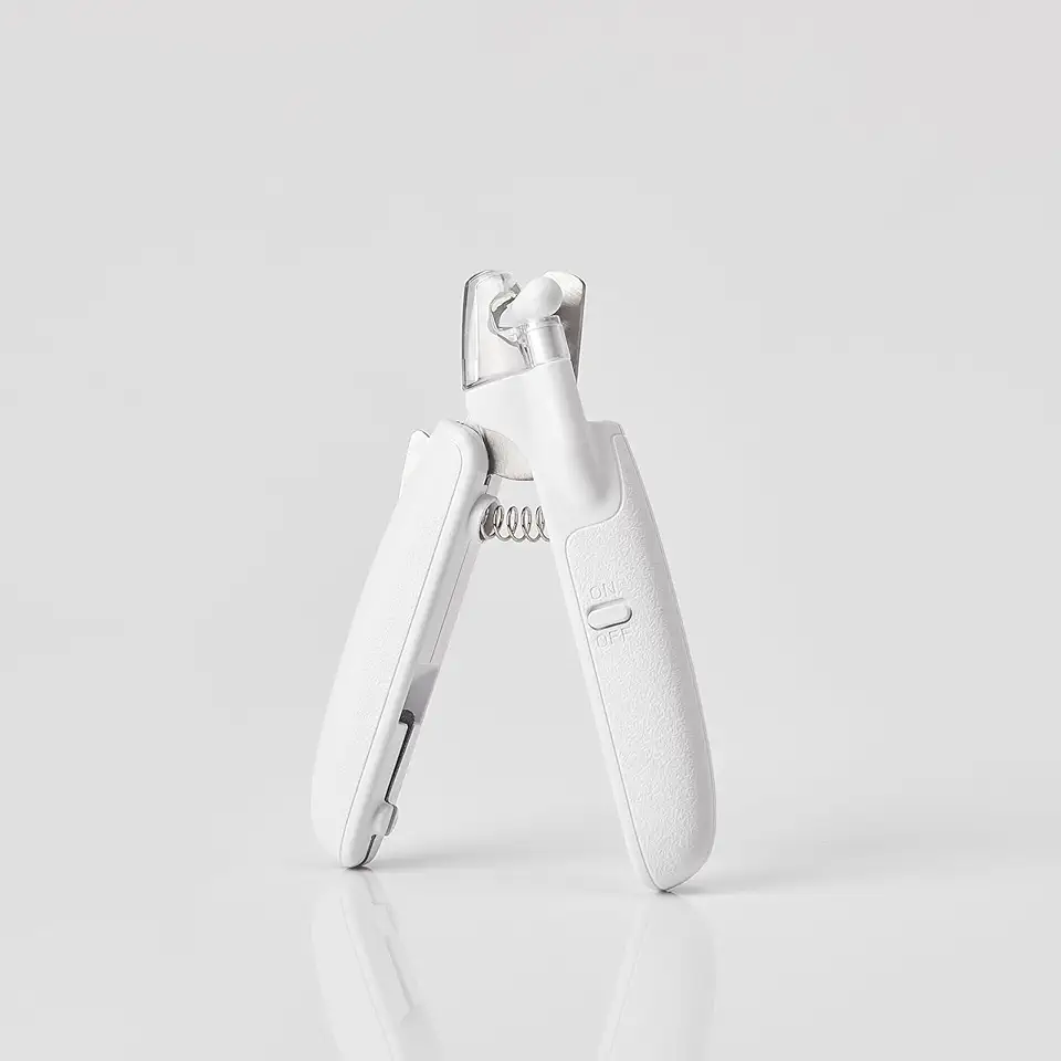 PET~KIT Cortador de Unha Cães, Cortador de Unha Pet Profissional com Luz de LED e Limpeza Super Silencioso para Patas