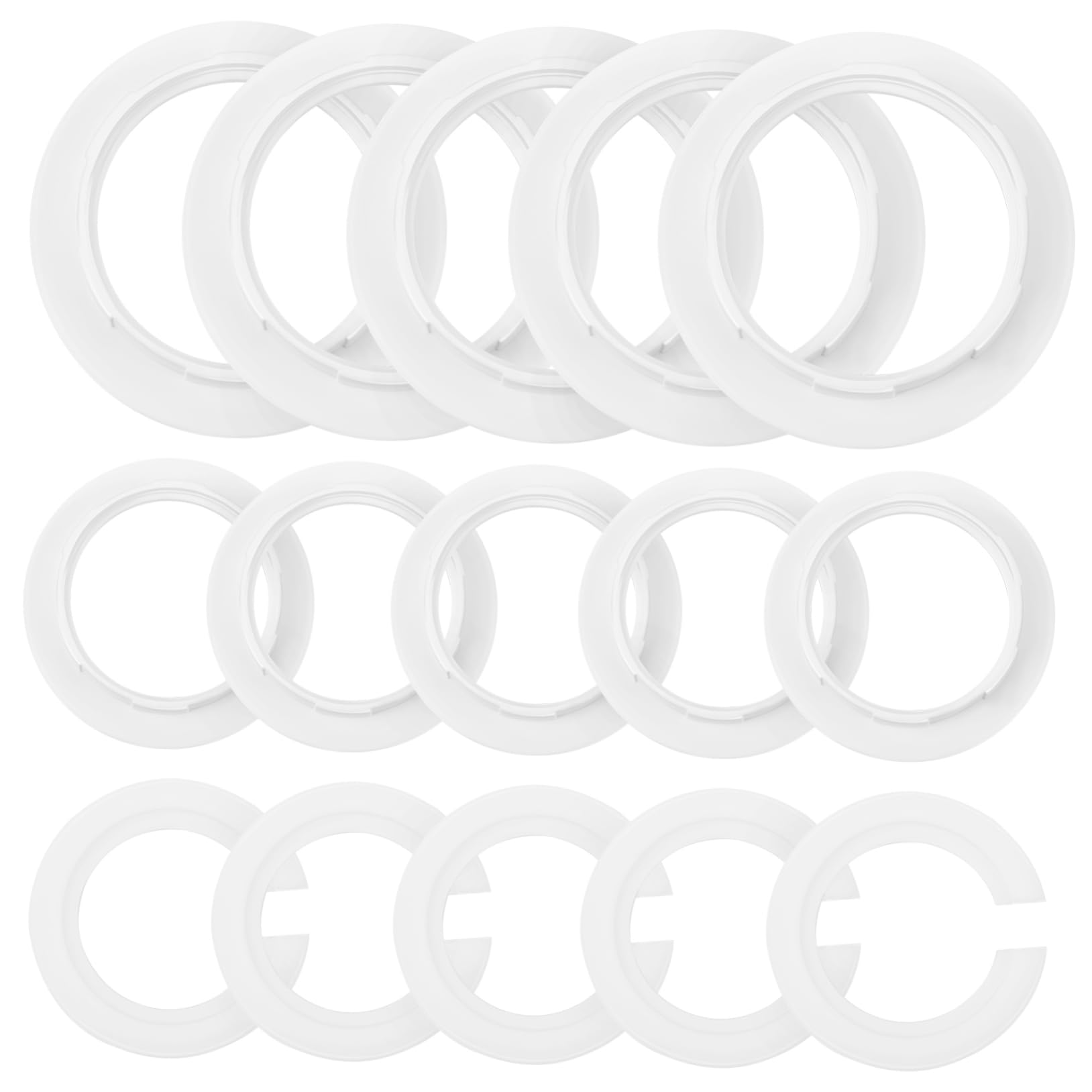 Anneaux de fixation E14 E27 NUOBESTY adaptateurs de lampe plastique - 8