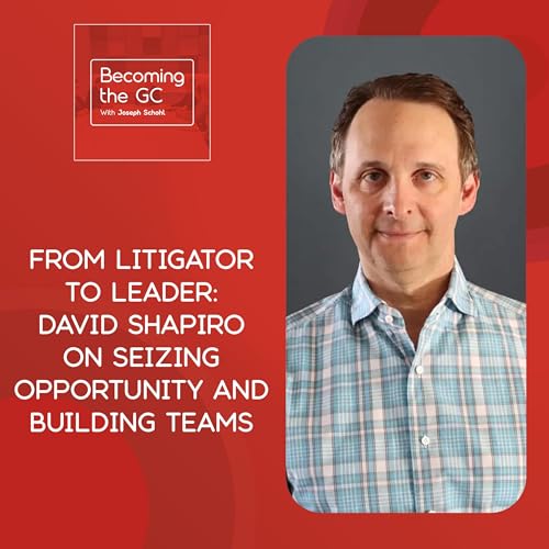 From Litigator To Leader: David Shapiro On Seizing Opportunity And Building Teams