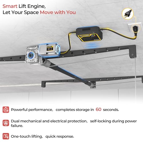Motorized-Garage-Ceiling-Storage-Racks-with-Remote-Control-4x4-FT-Overhead-Garage-Storage-Rack-Heavy-Duty-Lift-Storage-System-Space-Saving-Hanging-Shelves-250-Lbs-Capacity