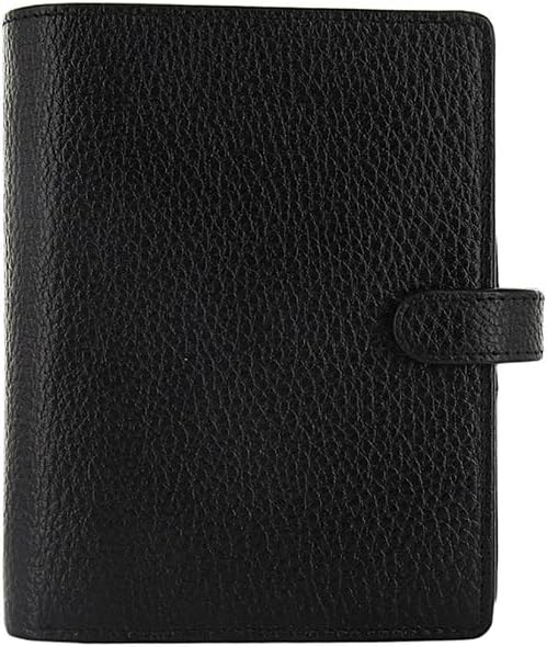 Filofax Pocket Finsbury Black organiser