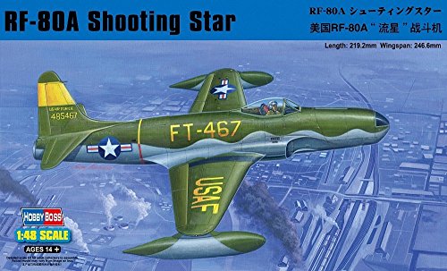 Maquette RF-80C Shooting Star Hobby Boss pour les passionnés de modélisme militaire