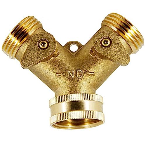 Connecteurs 3 voies en laiton robuste pour robinet extérieur durable - 3