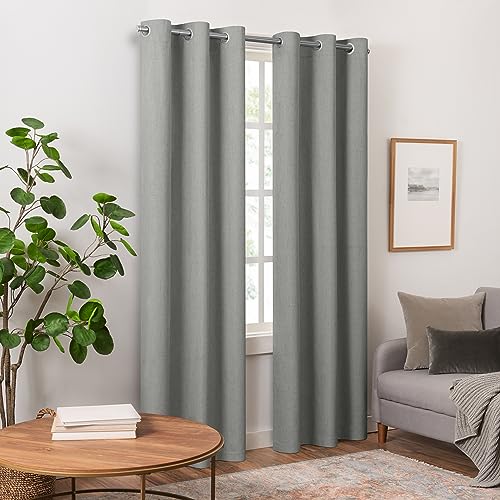 Cortinas opacas con aislamiento térmico y reducción acústica 8