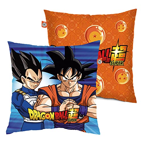 Cuscino Dragon Ball Z - Son Goku e Vegeta, 40 x 40 cm